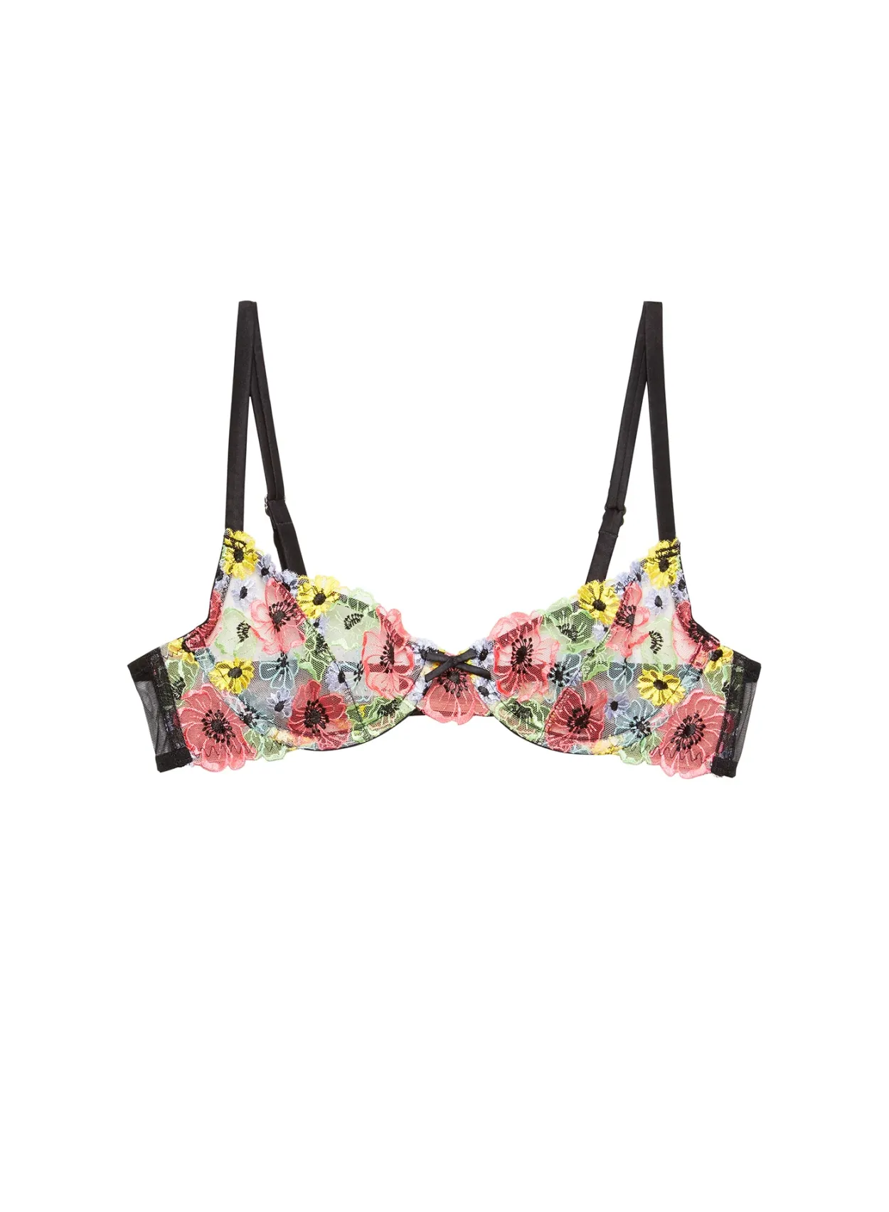 Azalea Embroidery Bra