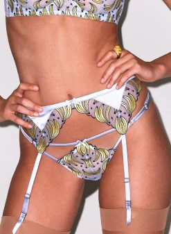 Banana Embroidery Tanga