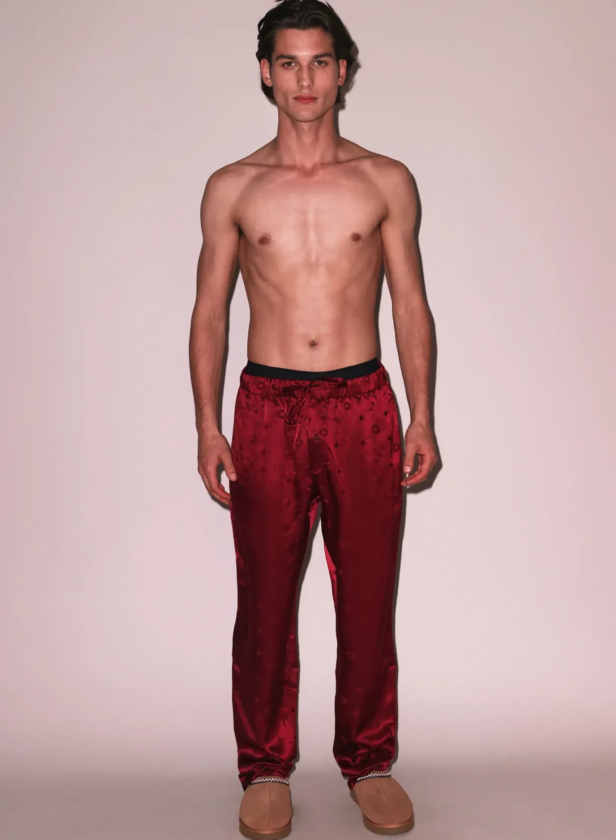 Barolo Silk Jacquard PJ Set