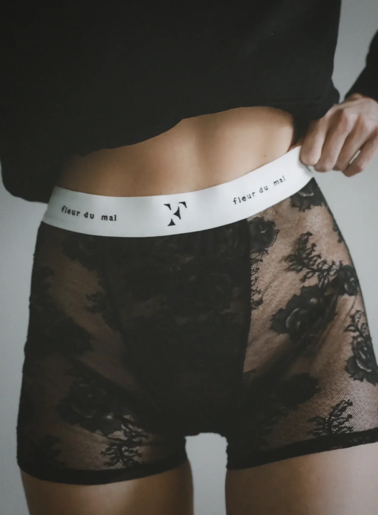 Bouquet Lace Boxer Brief