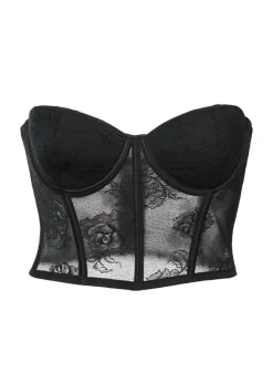 Bouquet Lace Bustier Top