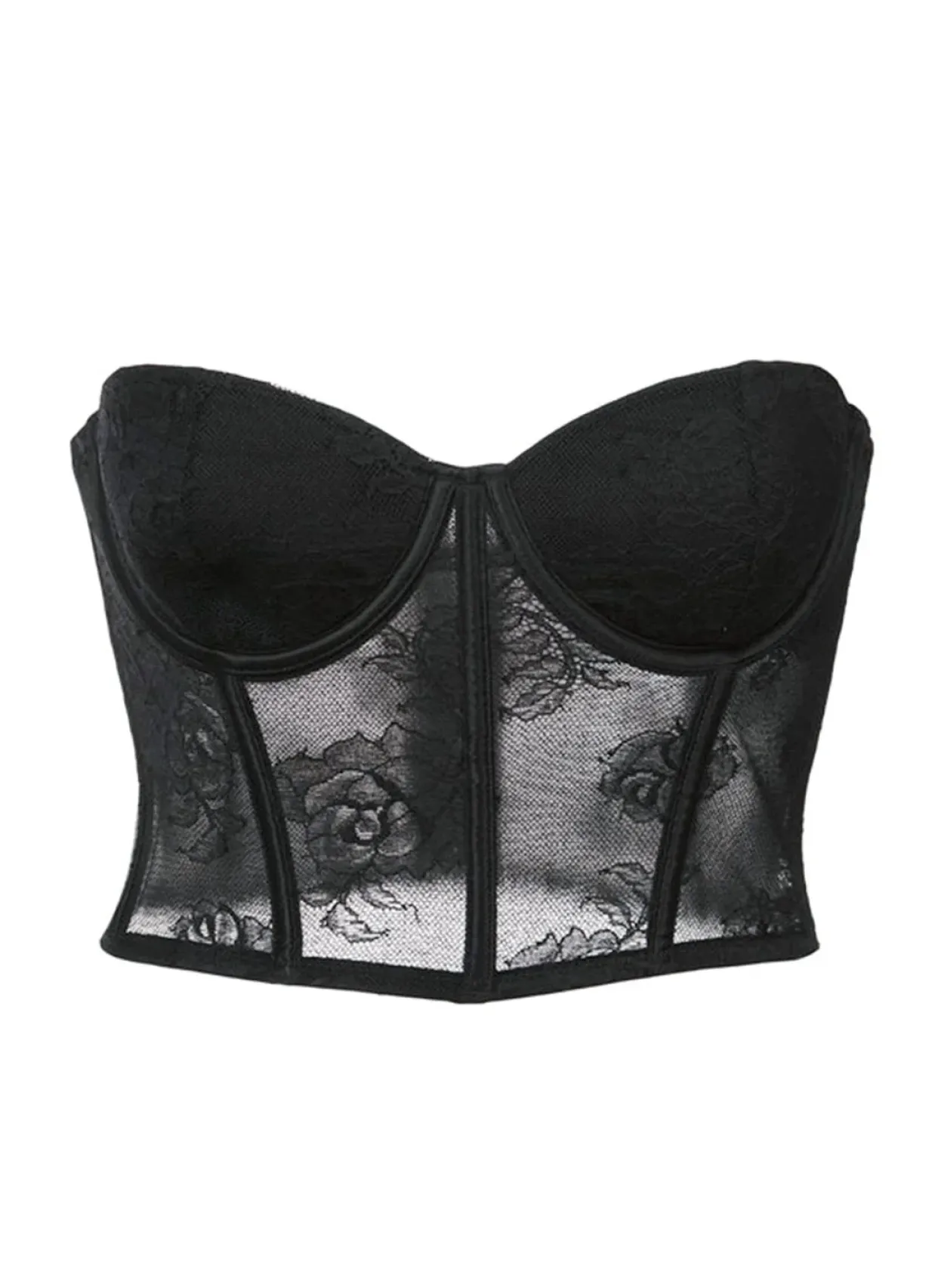 Bouquet Lace Bustier Top