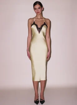 Buckle T-Strap Dress