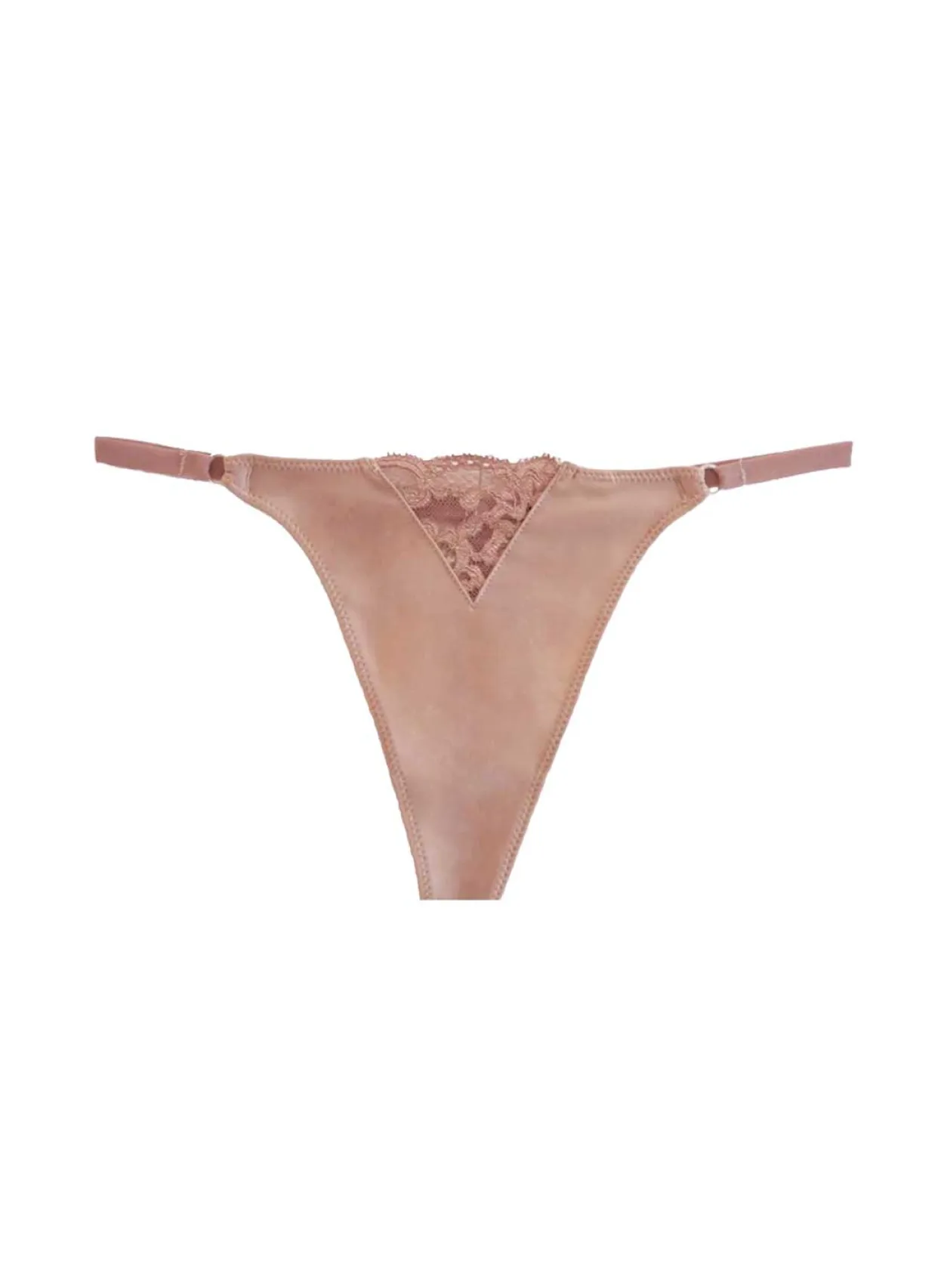 Charlotte Lace No Show V-String