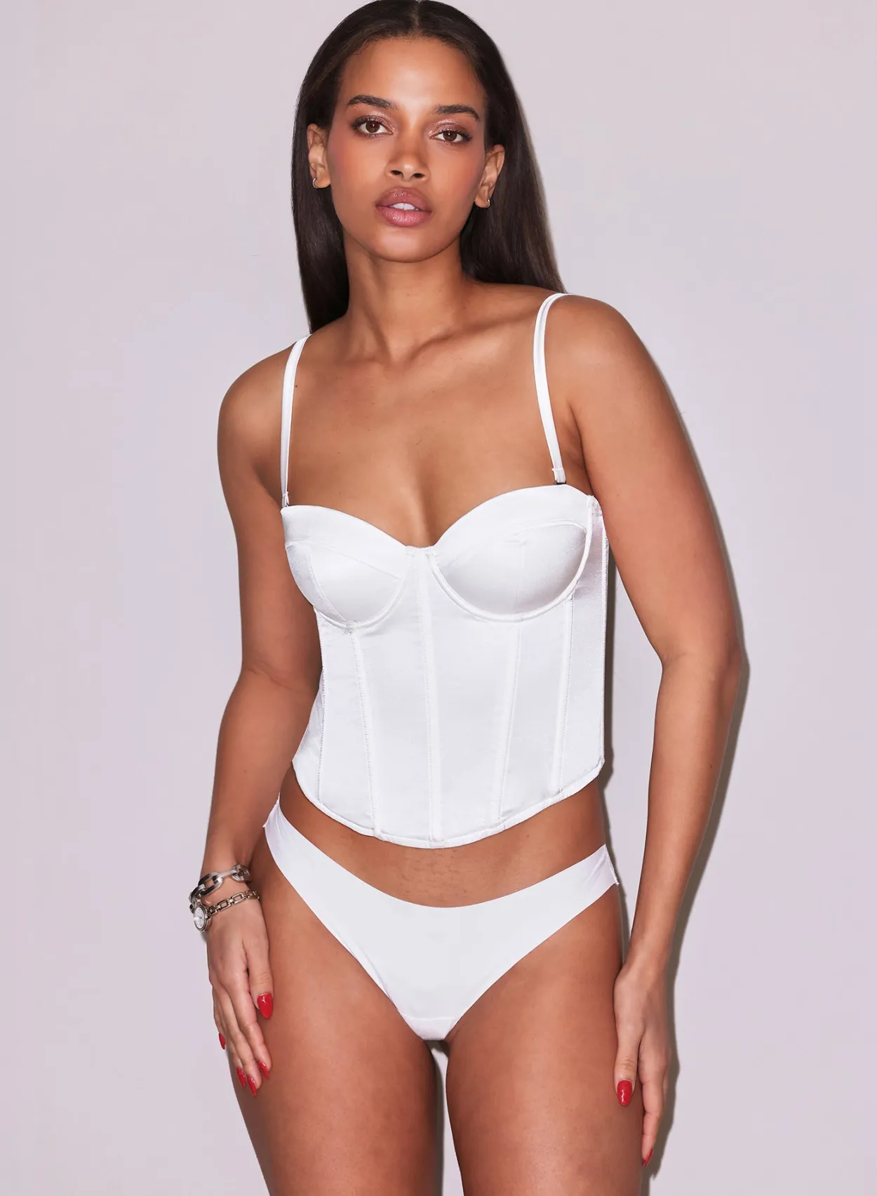 Charlotte Lace Seamless Thong