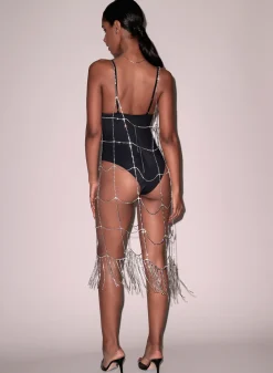 Crystal Fringe Dress
