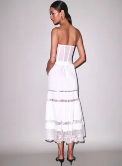 Elara Embroidery Corset Top