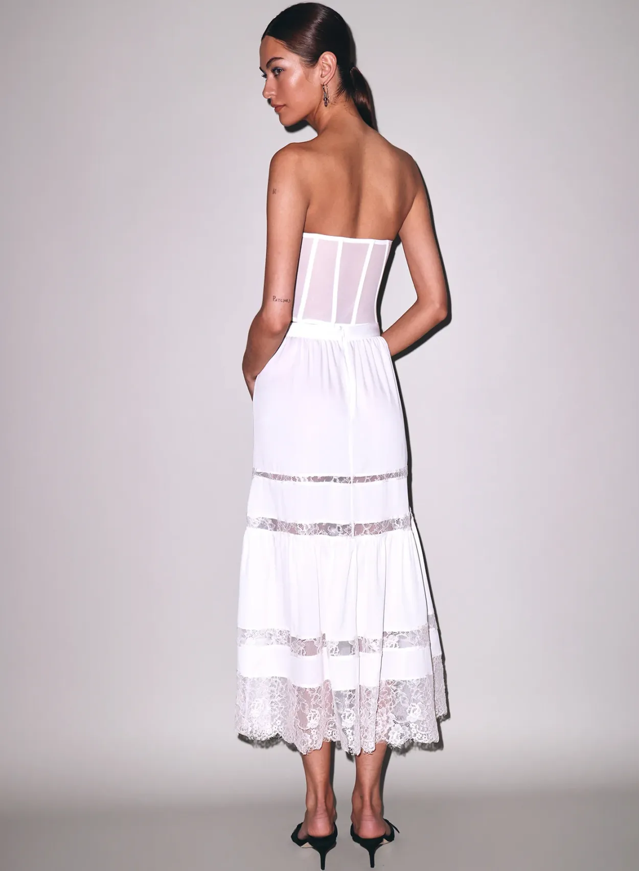 Elara Embroidery Corset Top
