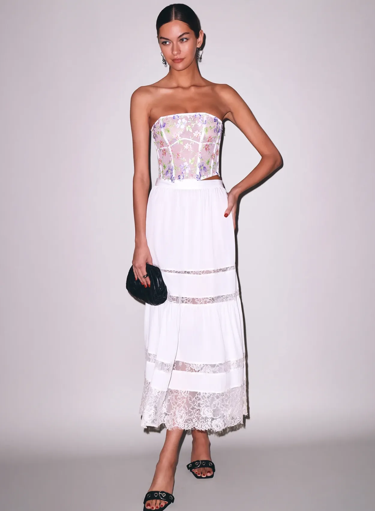 Elara Embroidery Corset Top