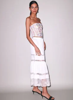 Elara Embroidery Corset Top