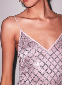 Embellished Midi Dress