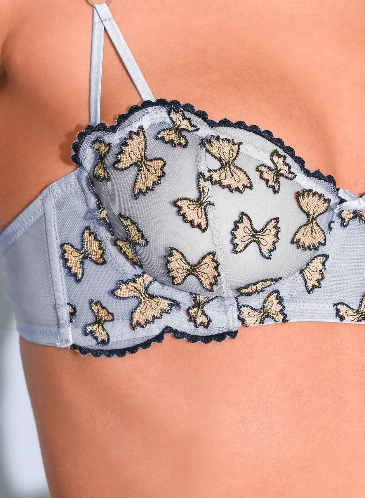 Farfalle Embroidery Balconette