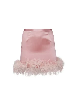 Feather Mini Skirt