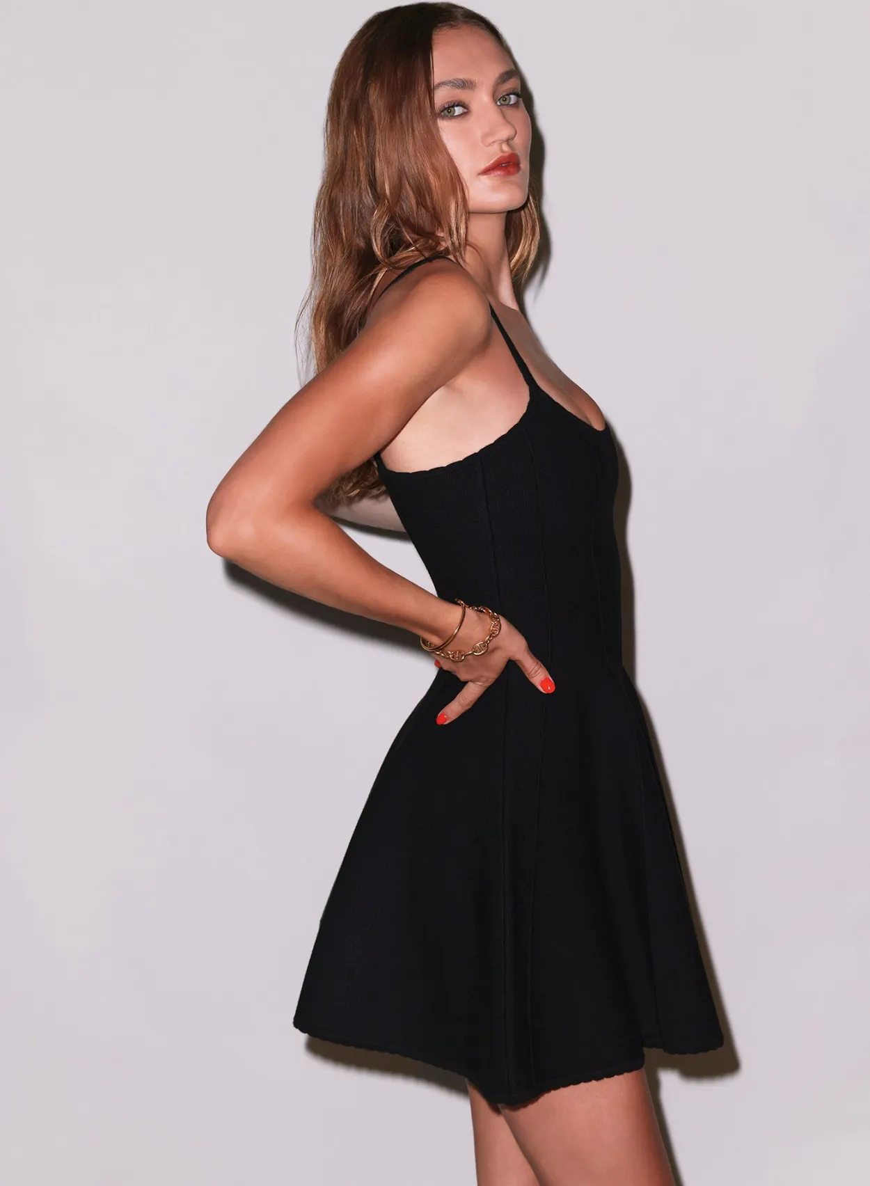Flared Corset Dress