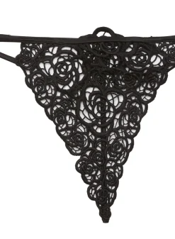 Fleur Guipure V-String