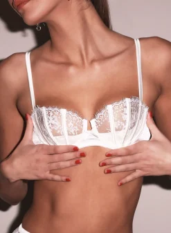 Frankie Lace Boned Balconette