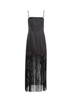 Fringe Maxi Dress