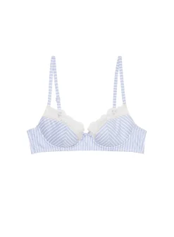 Hampton Poplin Half Lined Bra