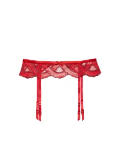 Hendrix Embroidery Garter Belt