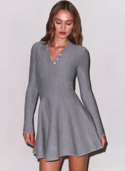Henley Flared Corset Dress