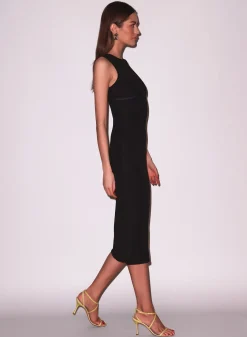 Hourglass Rib Midi Dress