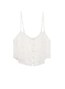 Jasmine Lace Flutter Cami