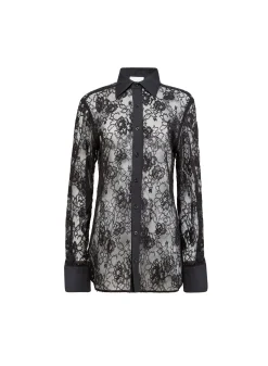 Juliet Lace Button Down