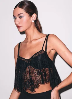 Juliet Lace Flutter Cami