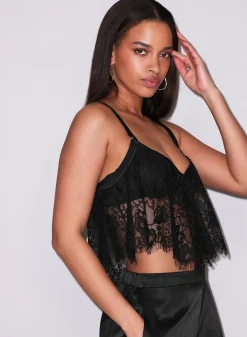 Juliet Lace Flutter Cami
