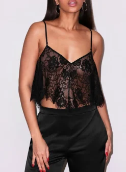 Juliet Lace Flutter Cami