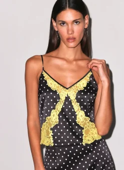 Juliet Lace Silk Cami