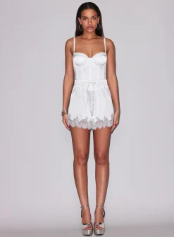 Juliet Silk & Lace Short