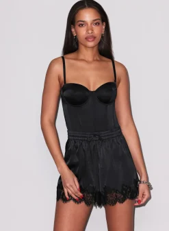Juliet Silk & Lace Short