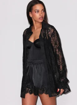 Juliet Silk & Lace Short