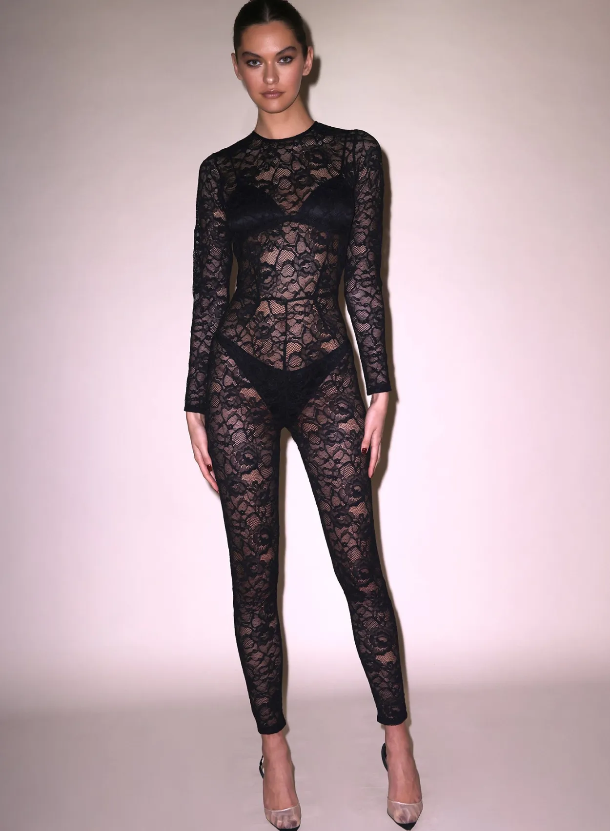 Lace Catsuit