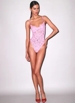 Le Stretch Lace Bodysuit