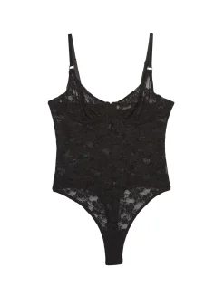 Le Stretch Lace Bodysuit