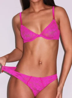 Le Stretch Lace Cheeky