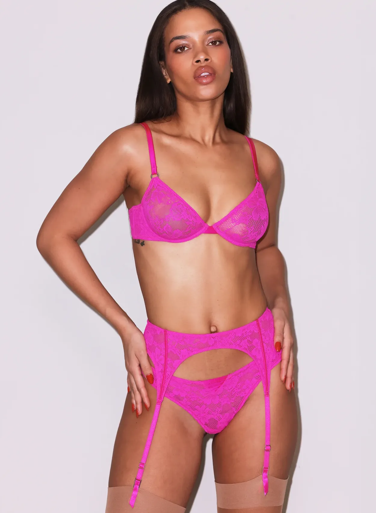 Le Stretch Lace Demi Bra