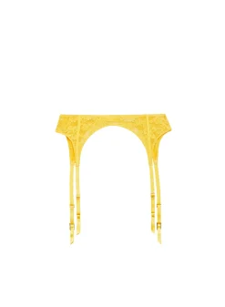 Le Stretch Lace Garter Belt