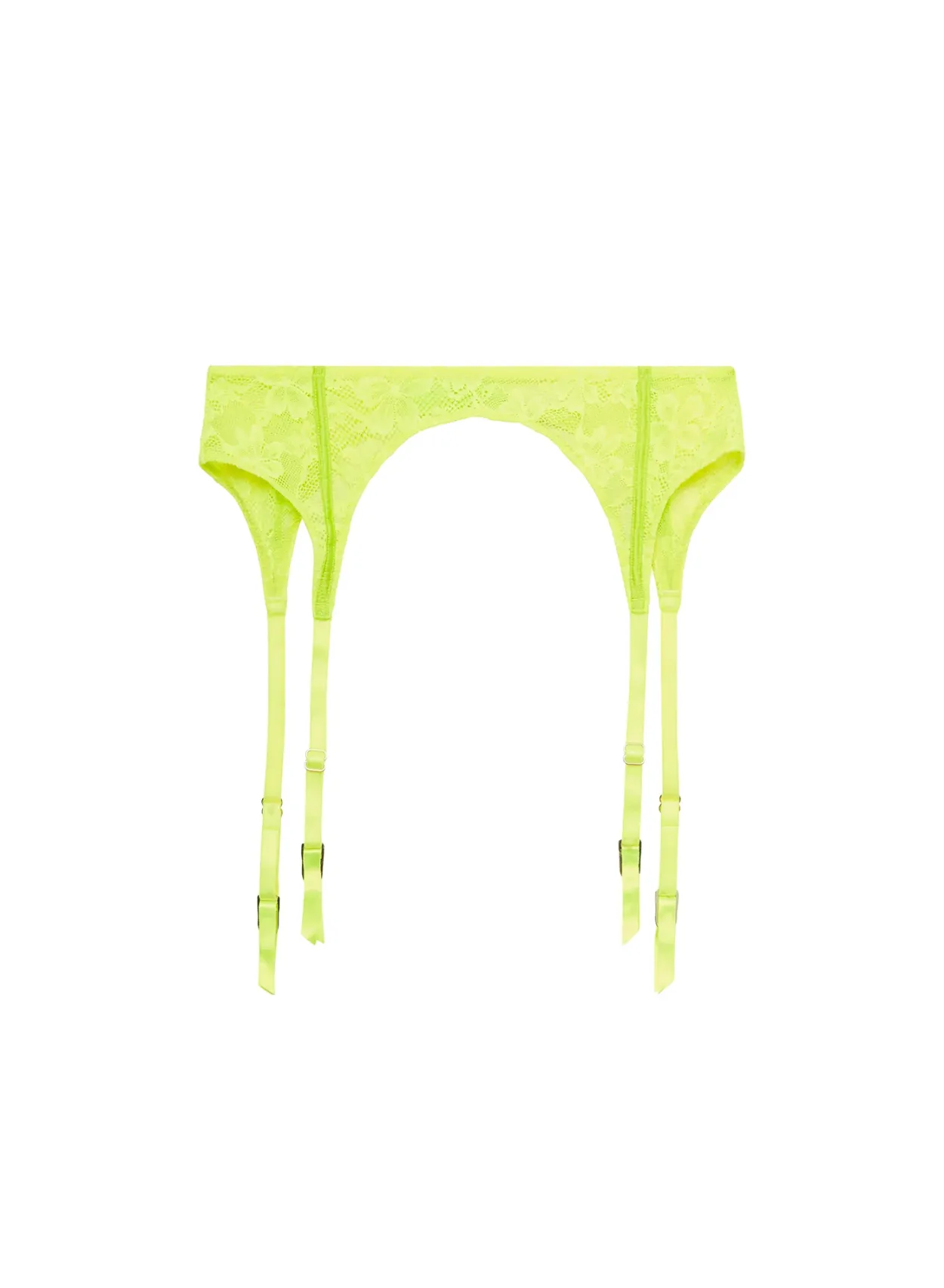 Le Stretch Lace Garter Belt