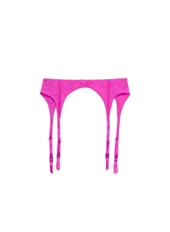 Le Stretch Lace Garter Belt