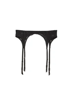 Le Stretch Lace Garter Belt