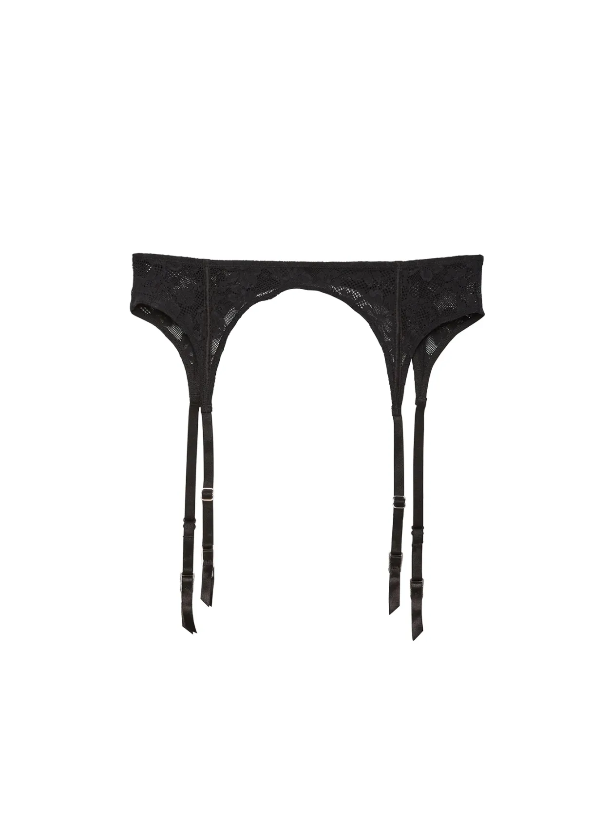 Le Stretch Lace Garter Belt