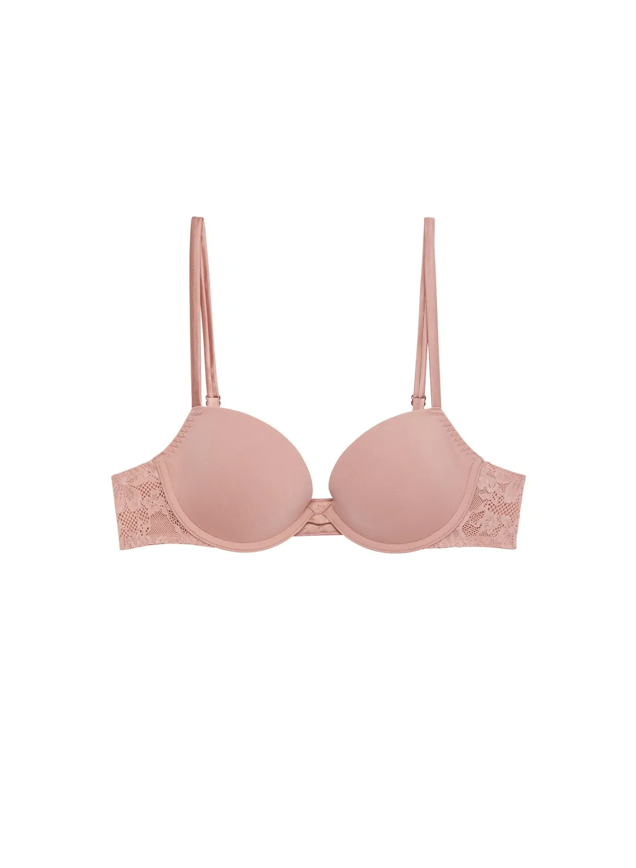 Le Stretch Lace Molded Demi Bra
