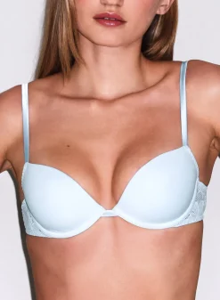 Le Stretch Lace Molded Demi Bra