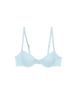 Le Stretch Lace Molded Demi Bra