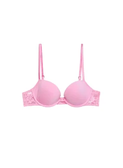 Le Stretch Lace Molded Demi Bra