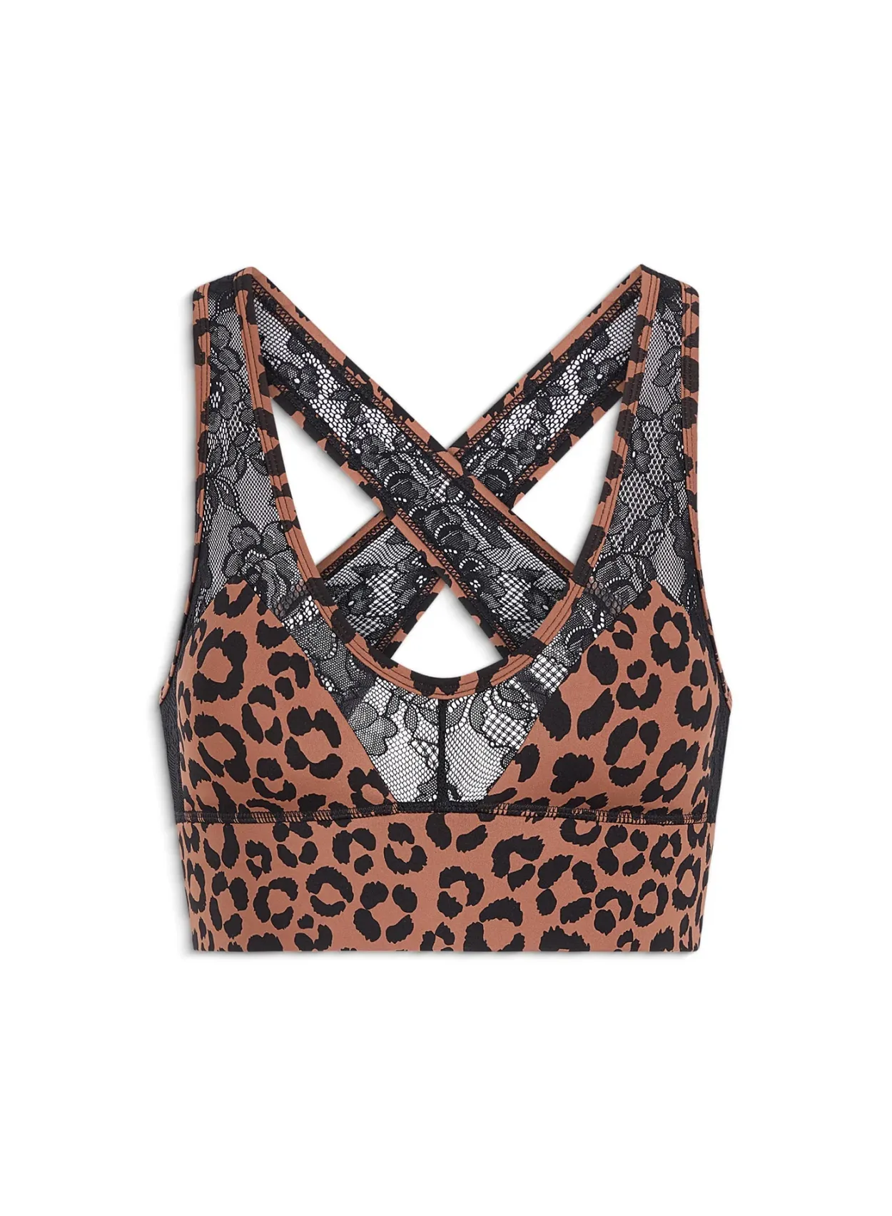 Le Stretch Lace Sports Bra