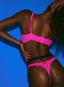 Le Stretch Lace Thong